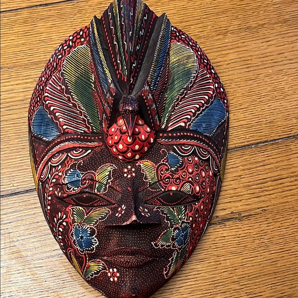 Other - Colorful Tribal Mask Wall Art